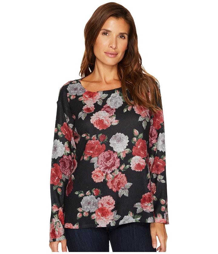 Nally &amp; Millie - Printed Brushed Top