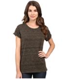 G-star - Tigoni Loose Short Sleeve Tee In Brushed Carbon Jersey