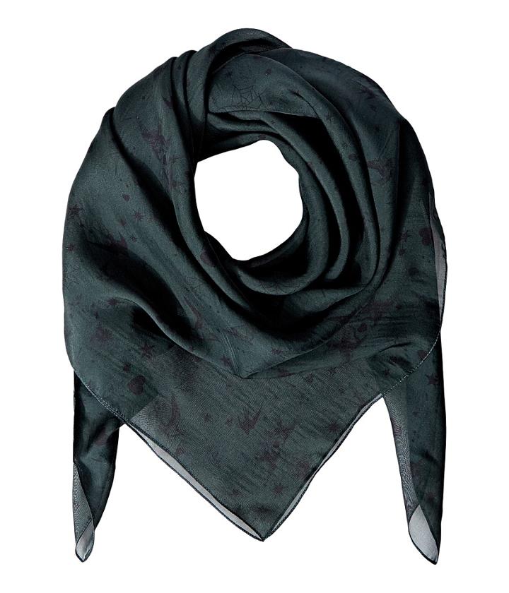The Kooples - Silk Chiffon Print Scarf