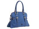 Dooney &amp; Bourke - Florentine Domed Buckle Satchel (Royal Blue/Self Trim) - Bags and Luggage