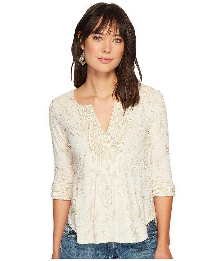 Lucky Brand - Foil Printed Top