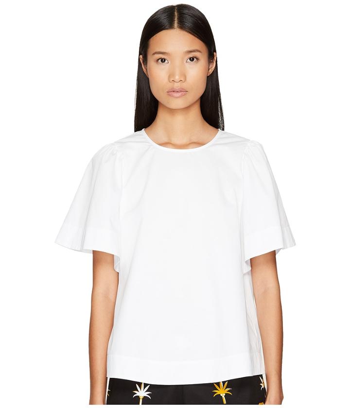 Kate Spade New York - Broome Street Flutter Sleeve Top
