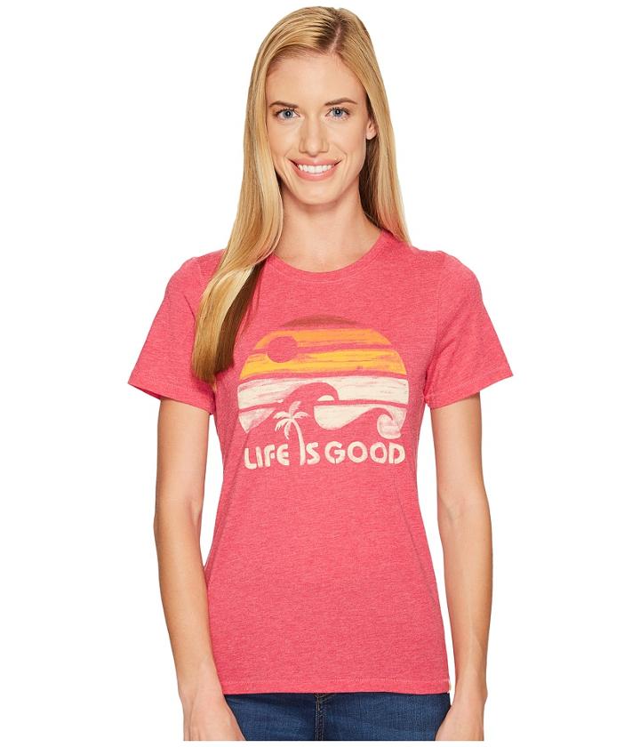 Life Is Good - Life Is Good Wave Stripe Cool Tee