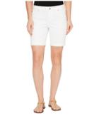 Liverpool - Corine Walking Shorts Rolled-cuff In Stretch Peached Twill In Bright White