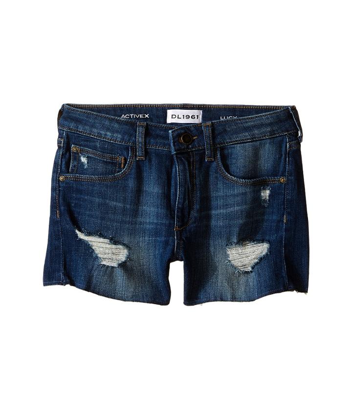 Dl1961 Kids - Lucy Cut Off Shorts In Orbit