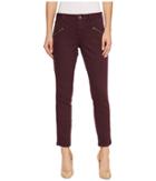 Jag Jeans - Ryan Skinny Colored Knit Denim In Plum Noir