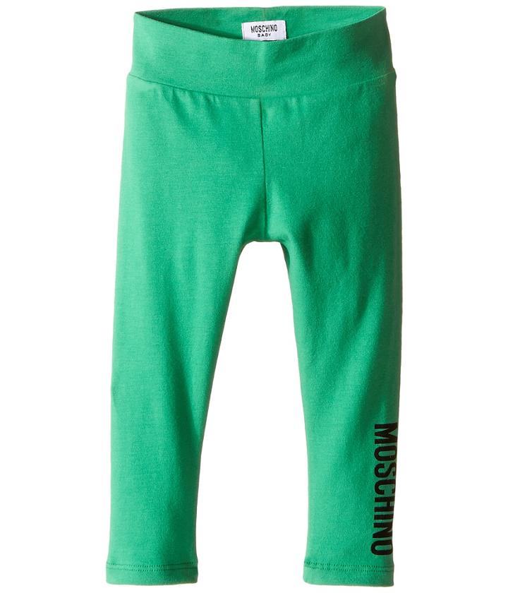 Moschino Kids - Leggings W/ Logo Print On Ankle
