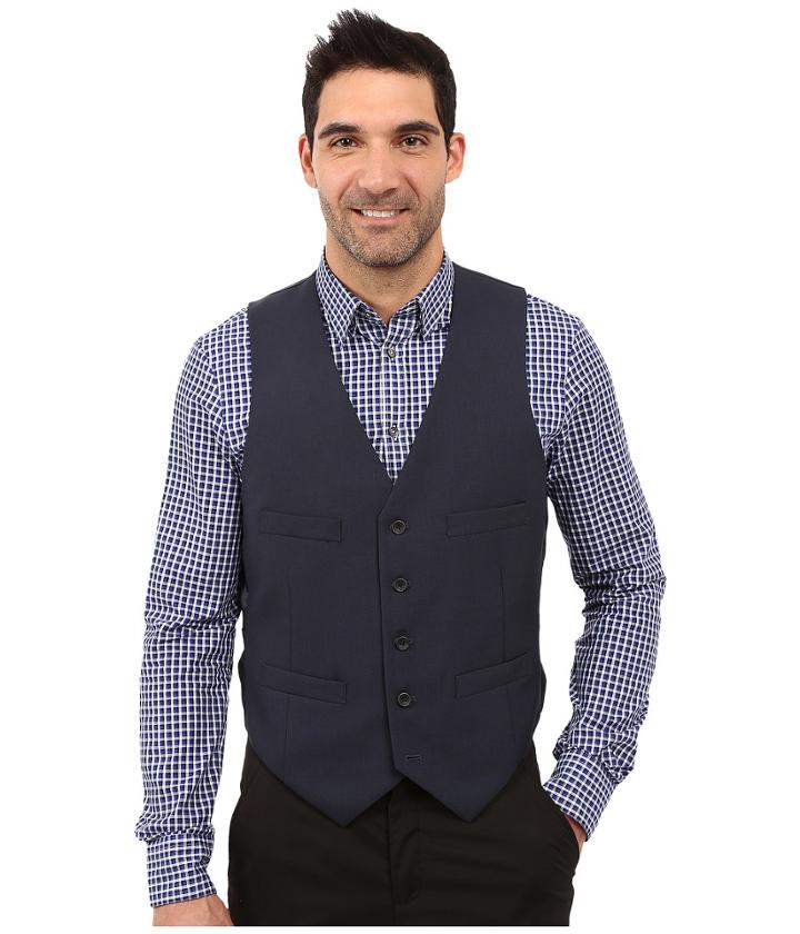 Kenneth Cole Reaction - Slim Fit Separate Vest