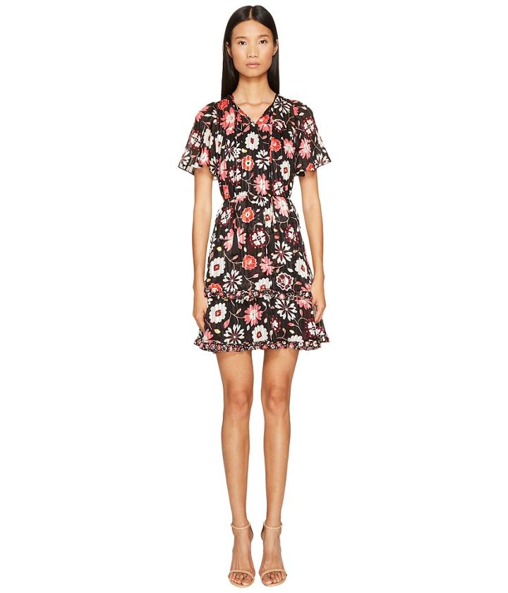 Kate Spade New York - Casa Flora Flutter Sleeve Dress