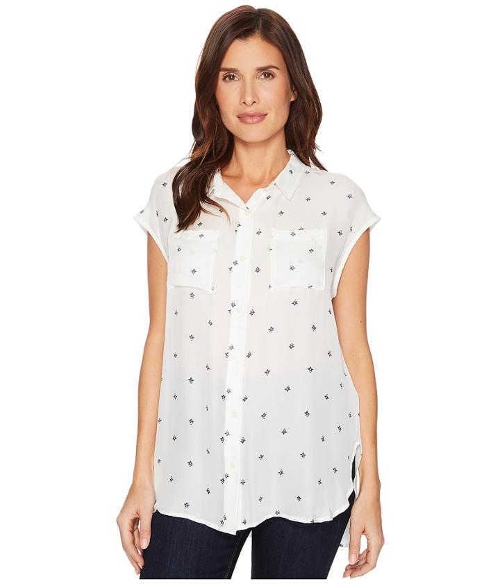 Pendleton - Sleeveless Silk Button Up