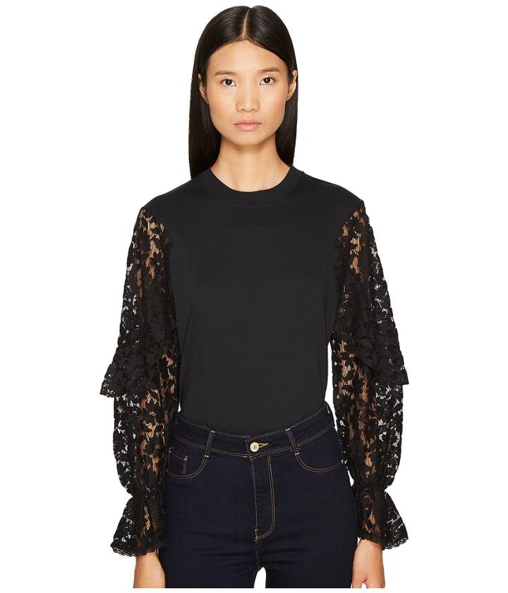 See By Chloe - Embellished Long Sleeve Tee