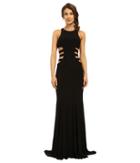 Faviana - Jersey Gown W/ Side Cut Outs 7820