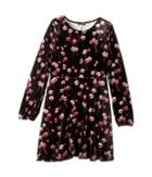 Ella Moss Girl - Priscilla Printed Velour Dress