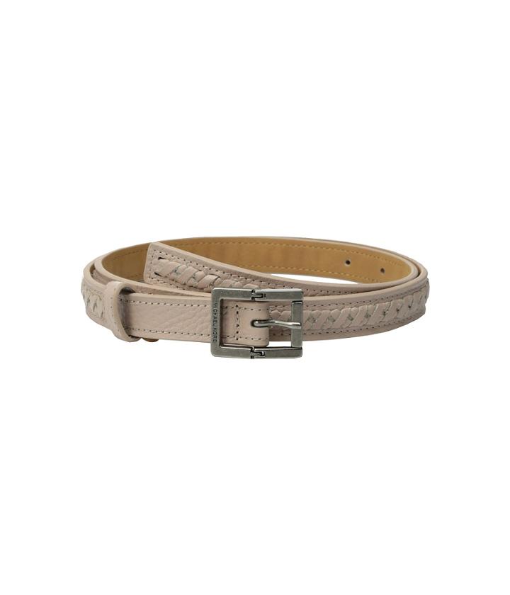 Michael Michael Kors - 20mm Pebble Panel Belt With Lacing