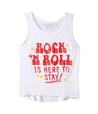 The Original Retro Brand Kids - Rock N Roll Is Here To Stay Rayon Tank Top