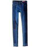 Blank Nyc Kids - Denim Patchwork/denim Color Block Skinny Jeans In Youth In Trouble