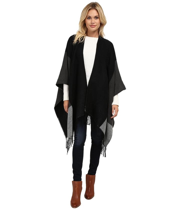 Echo Design - Color Block Reversible Ruana