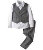 Armani Junior - Three-piece Shirt, Pants, And Vest Set