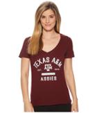 Champion College - Texas Am Aggies University V-neck Tee