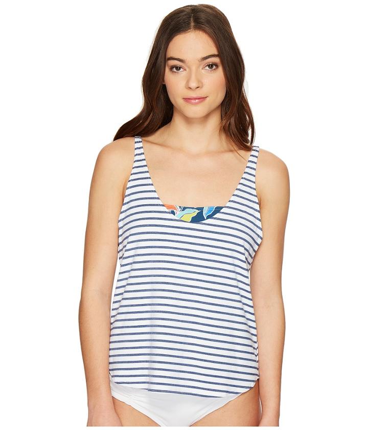 Splendid - Tropical Traveler Double Dip Top