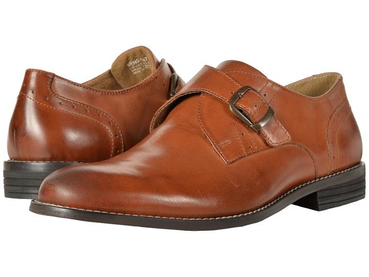 Nunn Bush - Sabre Plain Toe Dress Casual Monk Strap