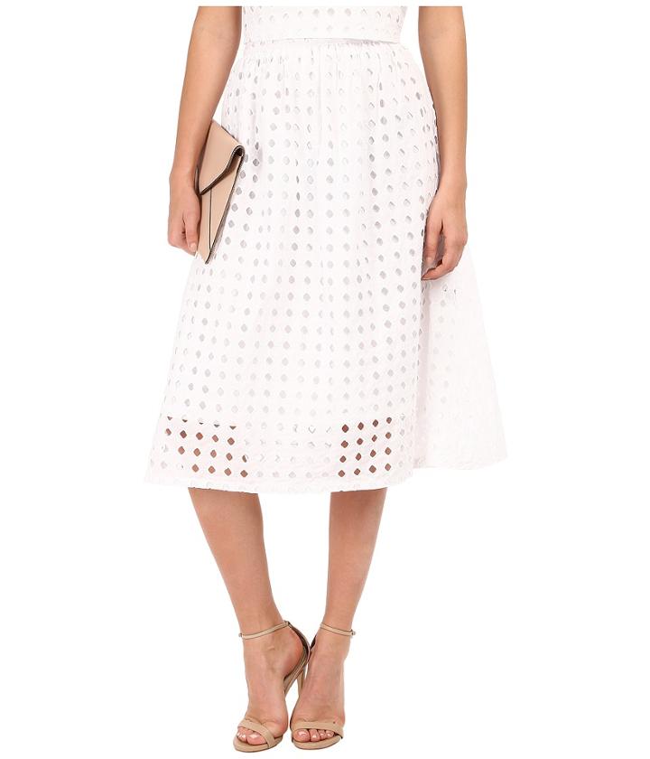 Clayton - Vernon Eyelet Skirt