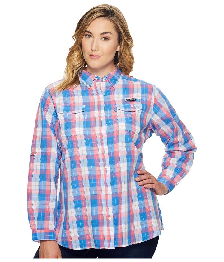 Columbia - Plus Size Super Boneheadtm Ii L/s Shirt