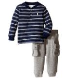 Ralph Lauren Baby - Cotton Henley Fleece Set