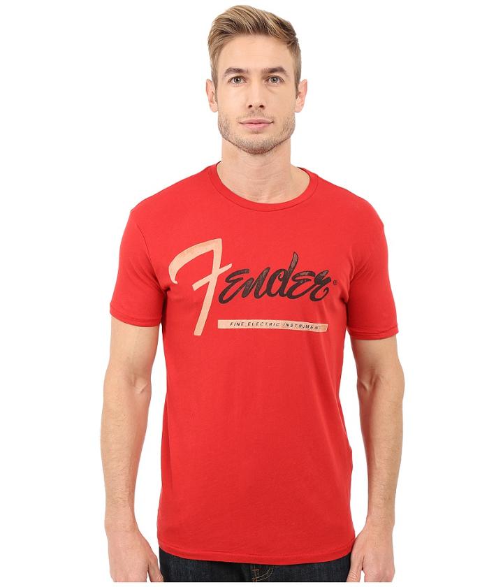 Lucky Brand - Fender Stripe Graphic Tee
