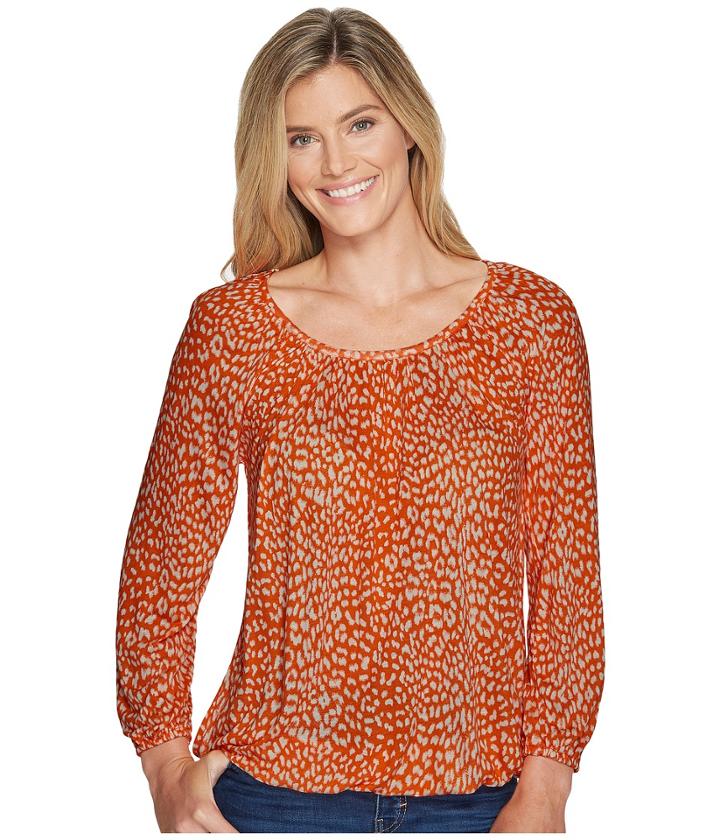 Michael Michael Kors - Cheetah Peasant Top