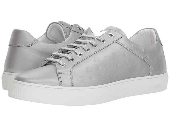 Mcm - Embossed Logo Low Top Sneaker