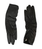 Ugg - Ruched Novelty Leather Smart Gloves