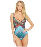 Miraclesuit - Casbah Escape Crisscross One-piece