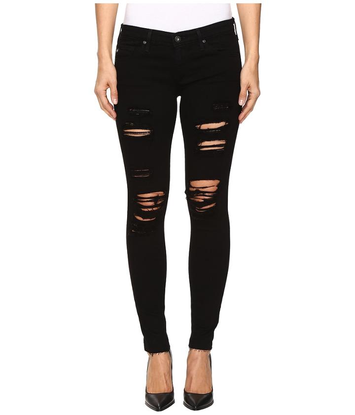 Ag Adriano Goldschmied - Leggings Ankle In Darkest Night