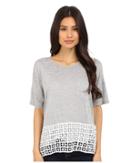 Kensie - Sheer Viscose Tees Top Ks5k3827