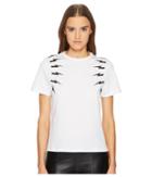 Neil Barrett - Fair Isle Thunderbolt Short Sleeve T-shirt