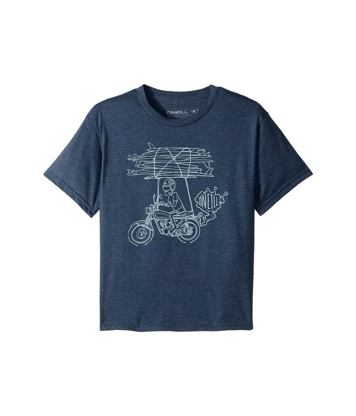 O'neill Kids - Rider Short Sleeve Tee Screens Imprint