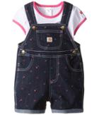 Carhartt Kids - Printed Denim Shortall Set