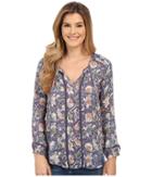 Lucky Brand - Painted Floral Top