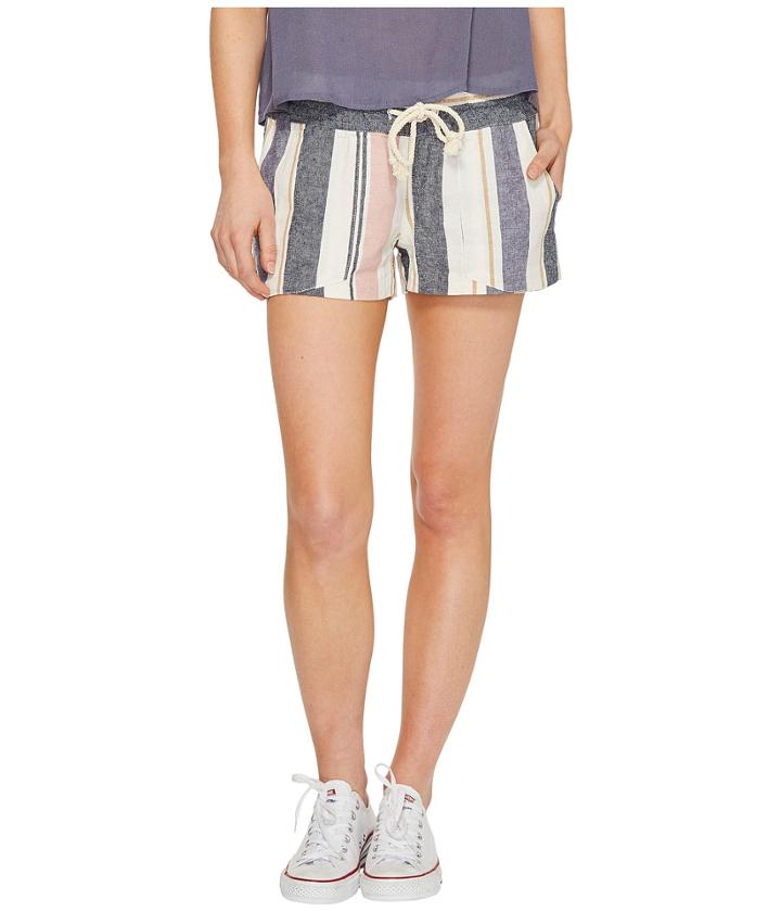 Roxy - Oceanside Stripe Non-denim Shorts