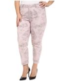 Nydj Plus Size - Plus Size Ira Ankle In Pink Floral