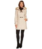 Ivanka Trump - Boucle Toggle Wool W/ Faux Fur