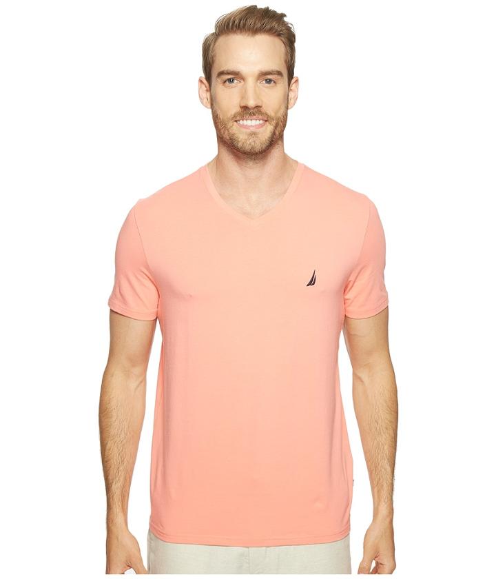 Nautica - Short Sleeve V-neck Tee