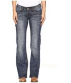 Rock And Roll Cowgirl - Riding Bootcut Jeans In Dark Vintage W7-9626