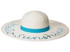 San Diego Hat Company - Pbl3091os Paperbraid W/ Hello Sunshine Verbiage