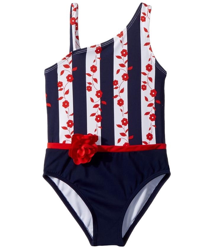 Janie And Jack - Colorblocked One-piece Swimsuit