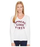 Life Is Good - Texas Am Aggies Good Vibes Long Sleeve Cool Vee