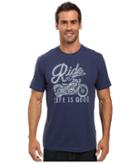 Life Is Good - Ride On Motorcycle Crusher Tee
