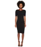 Versace Collection - Short Sleeve Fitted Dress