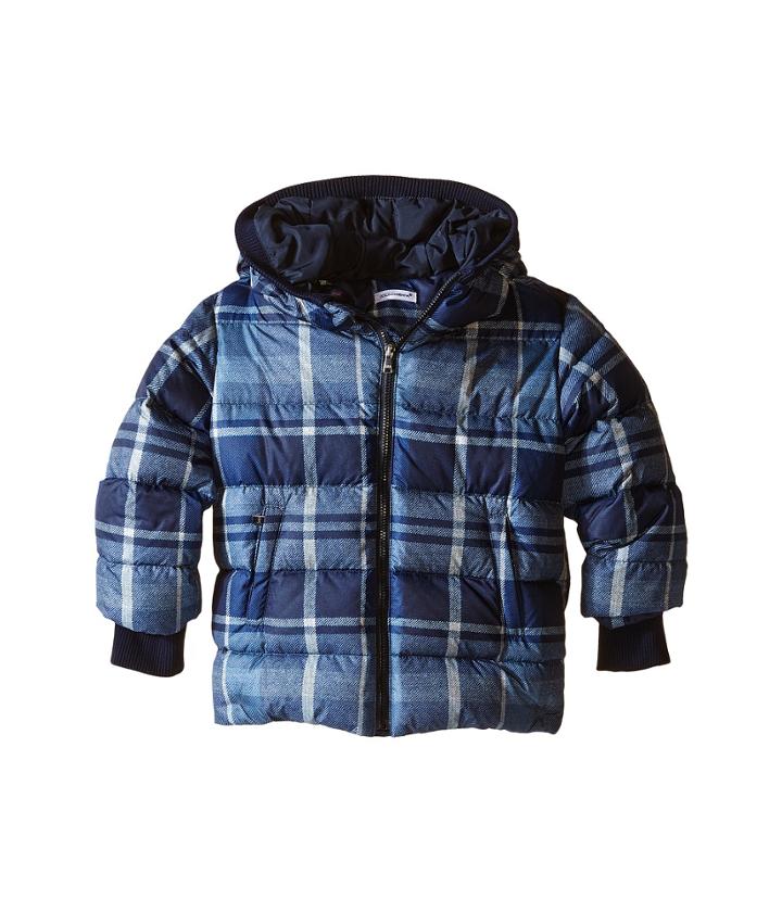 Dolce &amp; Gabbana Kids - Back To School Nylon Check Coat